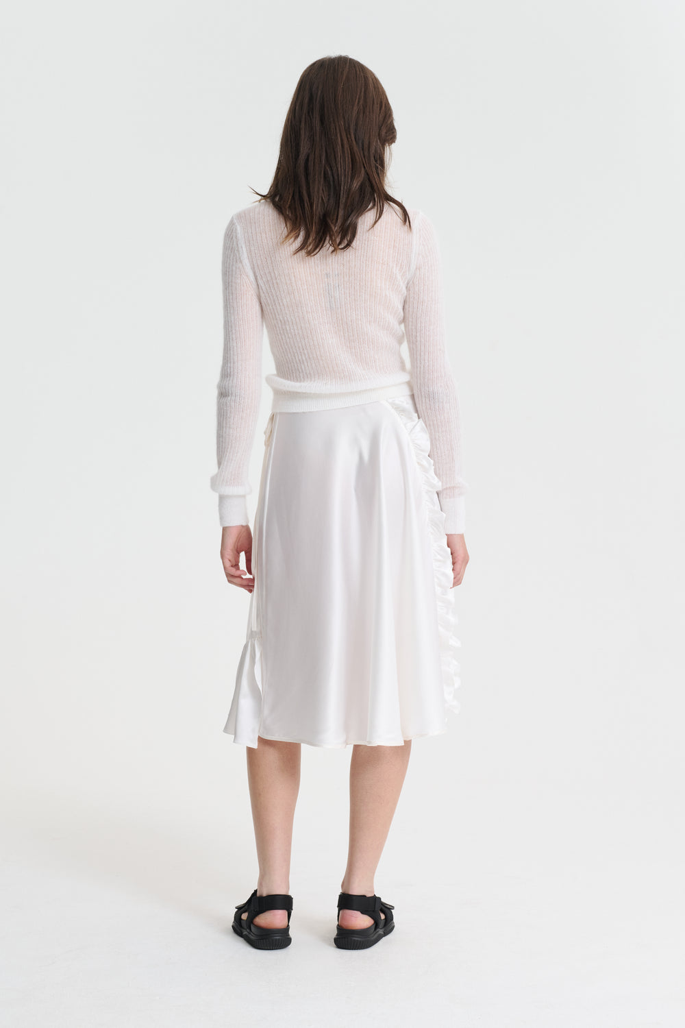 JAKI | CARDIGAN | MOHAIR WHITE