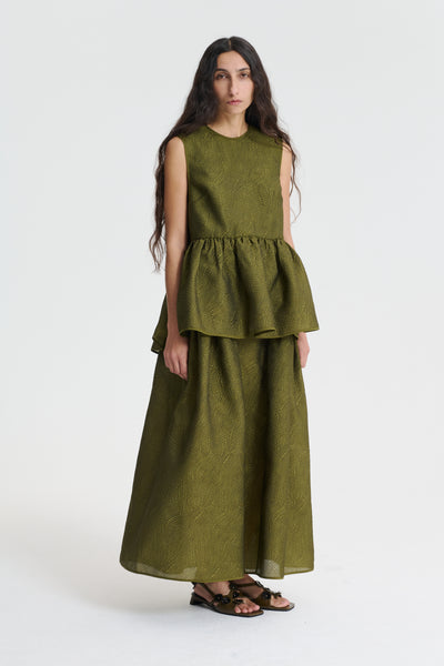 EA | TOP KAZE MATELASS… OLIVE