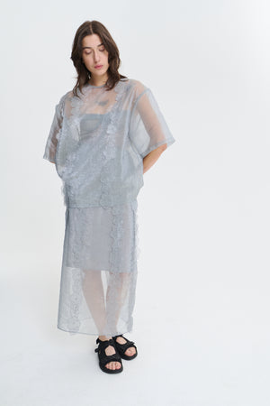 【関税込み】Cecilie Bahnsen コート Cecilie Bahnsen Helen パフスリーブ トレンチコート | ブラック