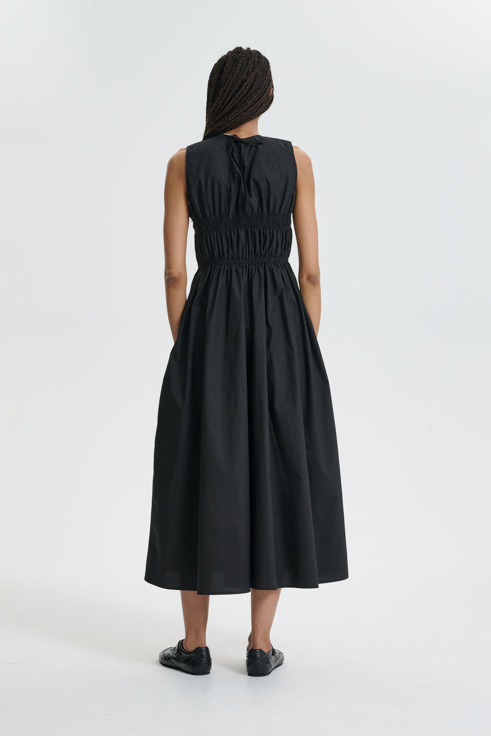 CBCHRISTY | DRESS COTTON BLACK