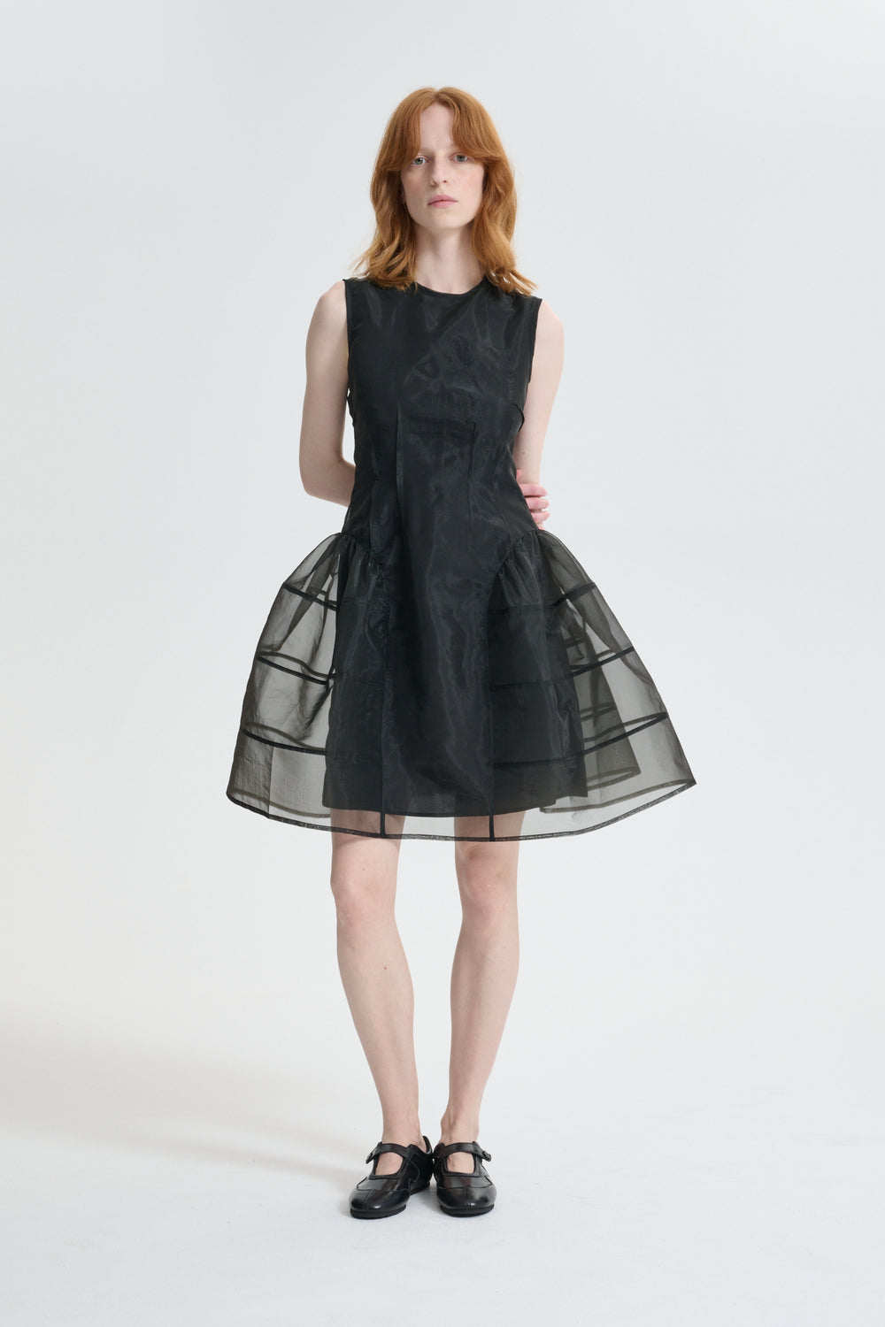 CBCLAUDIE | DRESS LIQUID MYRTIA BLACK