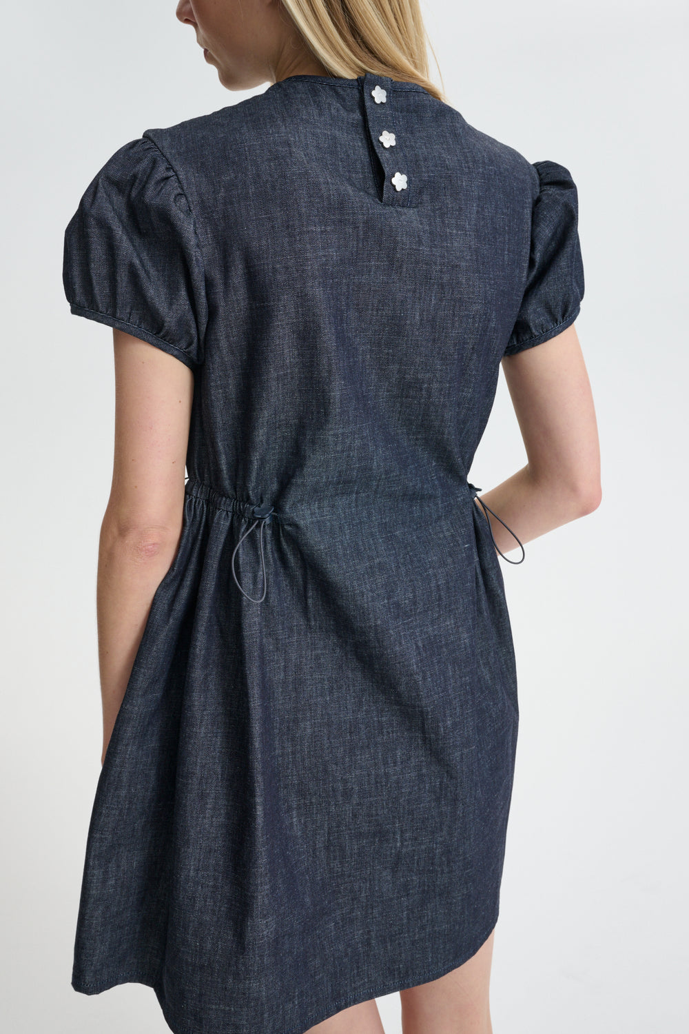 CBCAMMA | DENIM DRESS LIGHT DENIM INDIGO