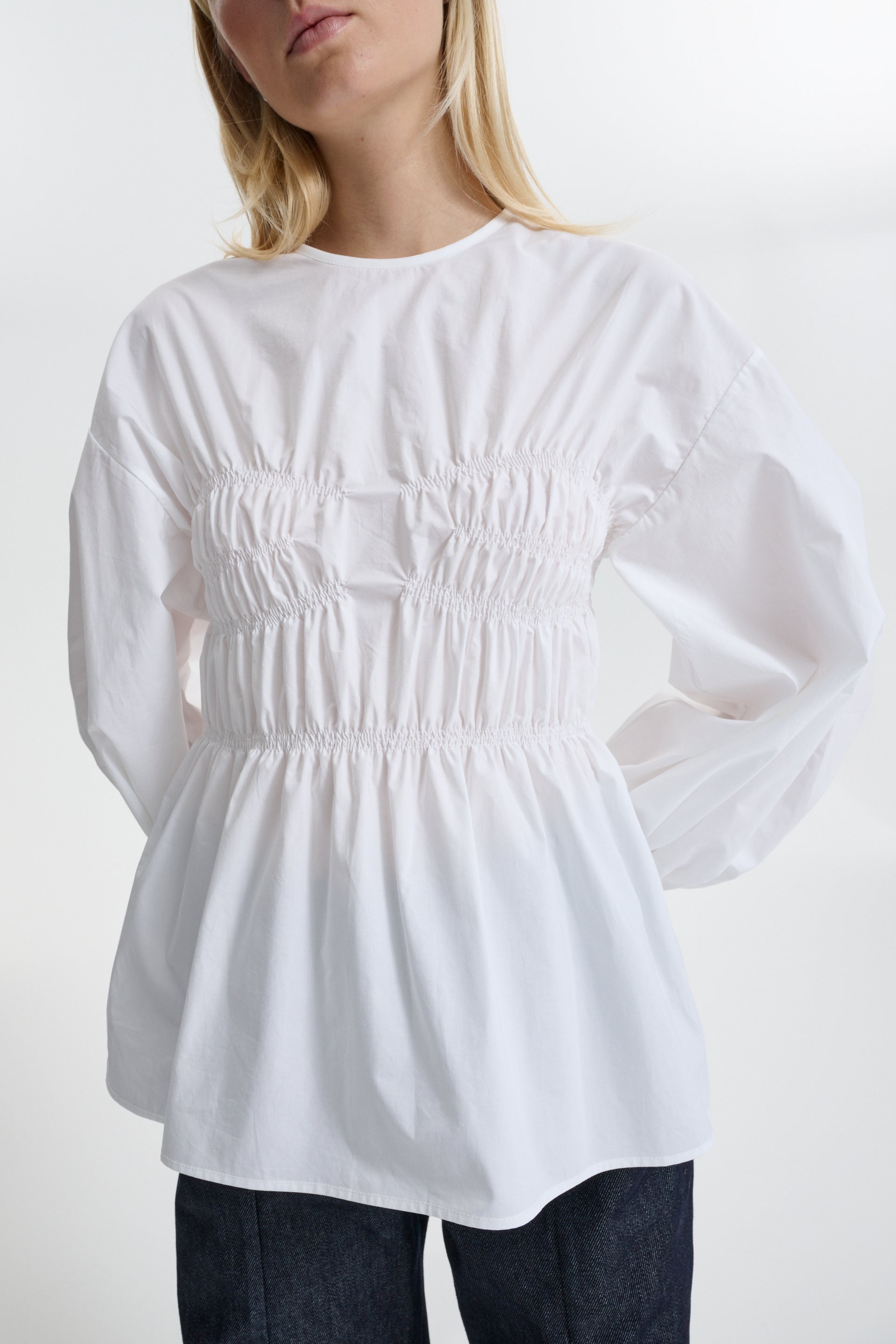 CBCAMRYN | TOP COTTON WHITE