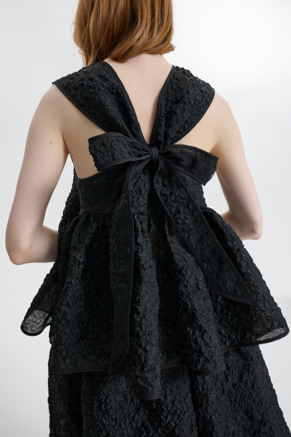 CBCORA | TOP GRASMERE MATELASSÉ BLACK