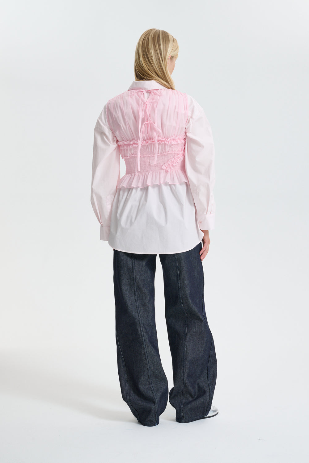CBUPHI | TOP SHEER RIPSTOP BLUSH PINK