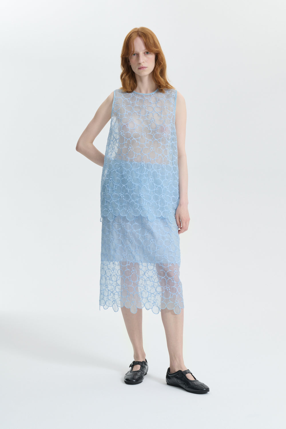 CBCERISE | TOP FELICIA EMBROIDERY LIGHT BLUE
