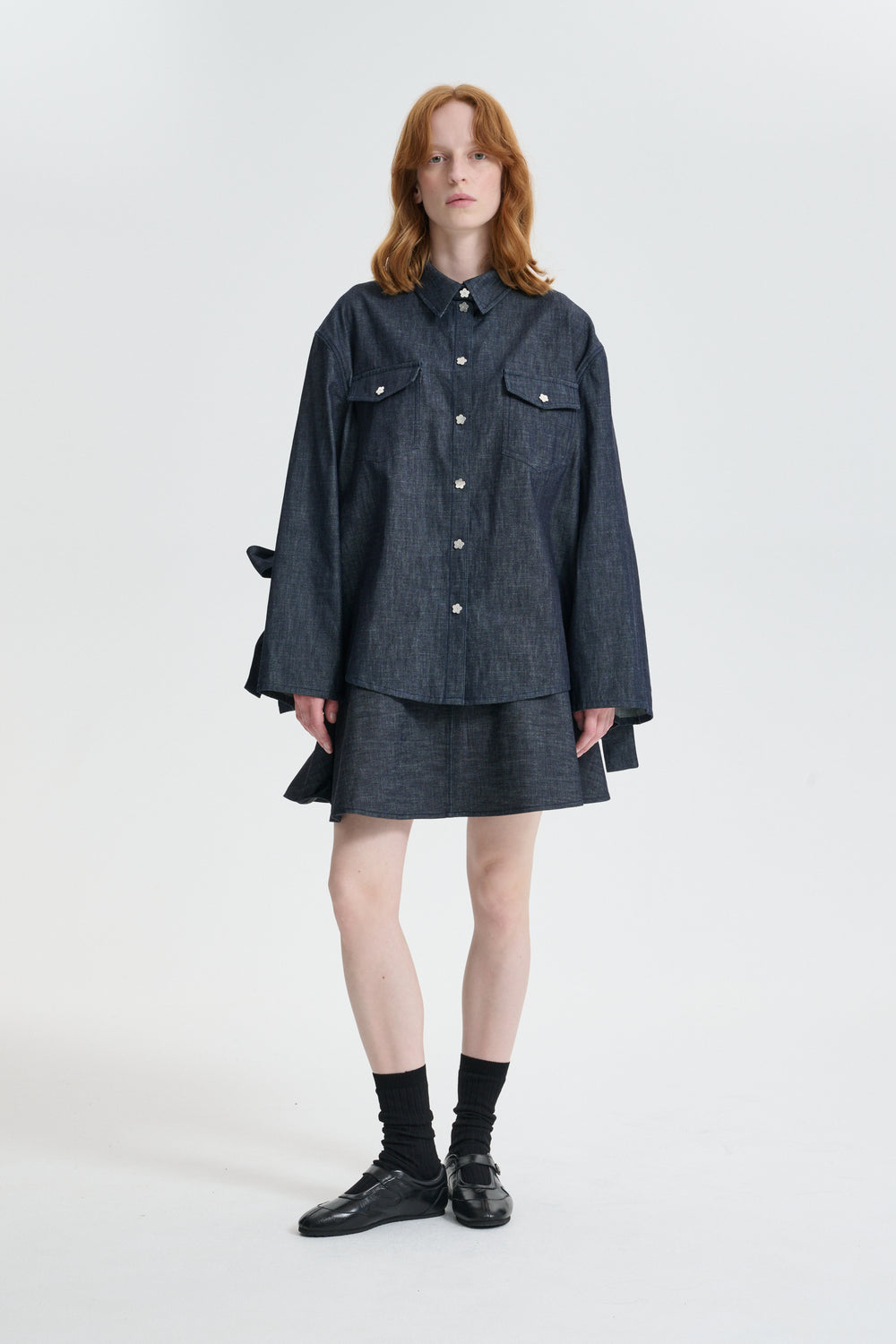 CBCORAL | DENIM SHIRT LIGHT DENIM INDIGO