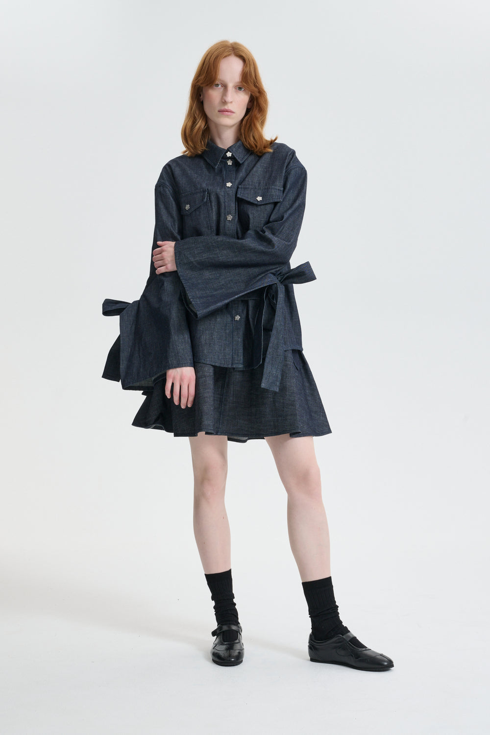 CBCORAL | DENIM SHIRT LIGHT DENIM INDIGO