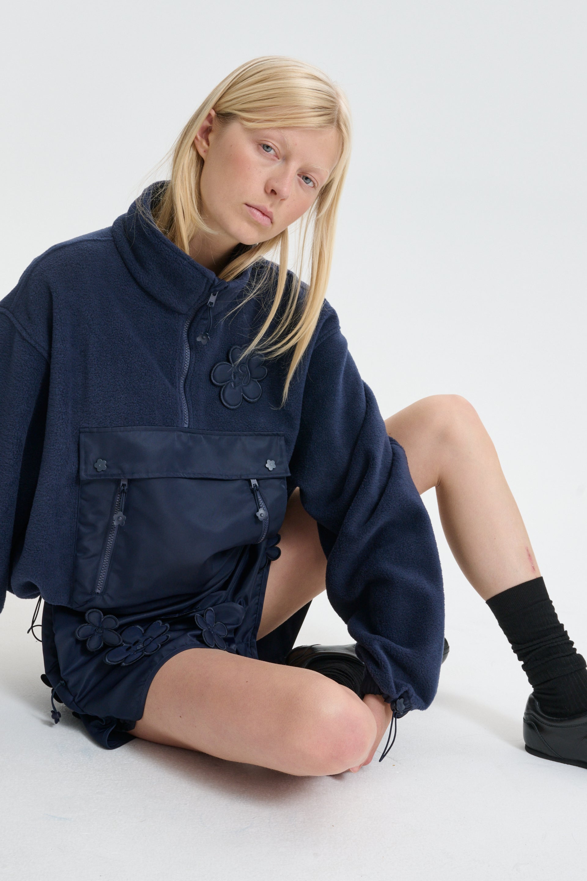 CBBASTIAN | FLEECE SOFT FLEECE NAVY – Cecilie Bahnsen