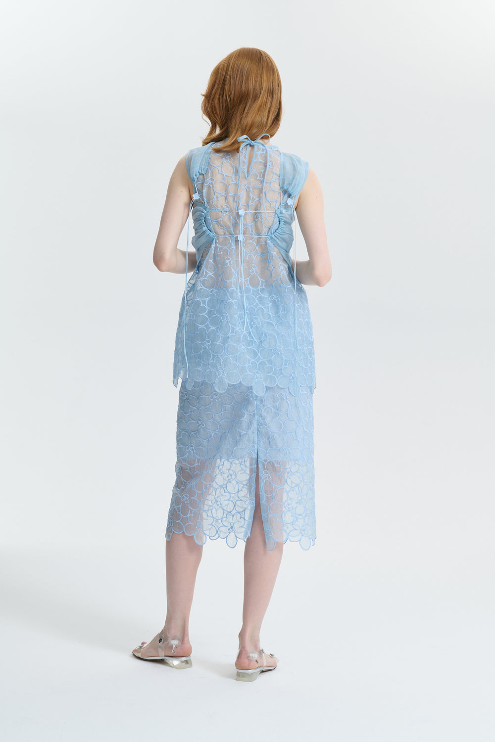 CBBRIA | SKIRT FELICIA EMBROIDERY LIGHT BLUE