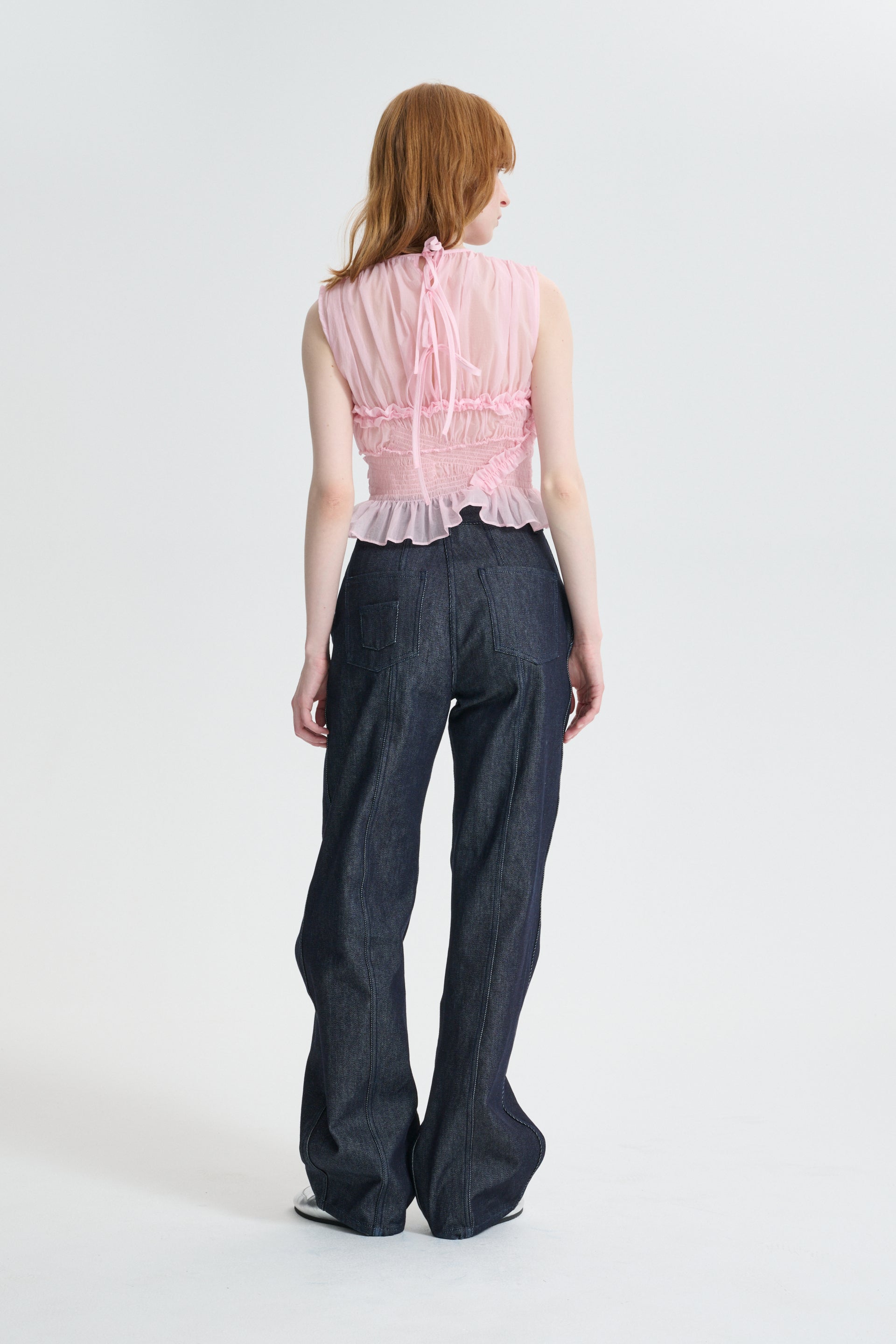 CBCARMELA | DENIM TROUSERS DENIM INDIGO – Cecilie Bahnsen