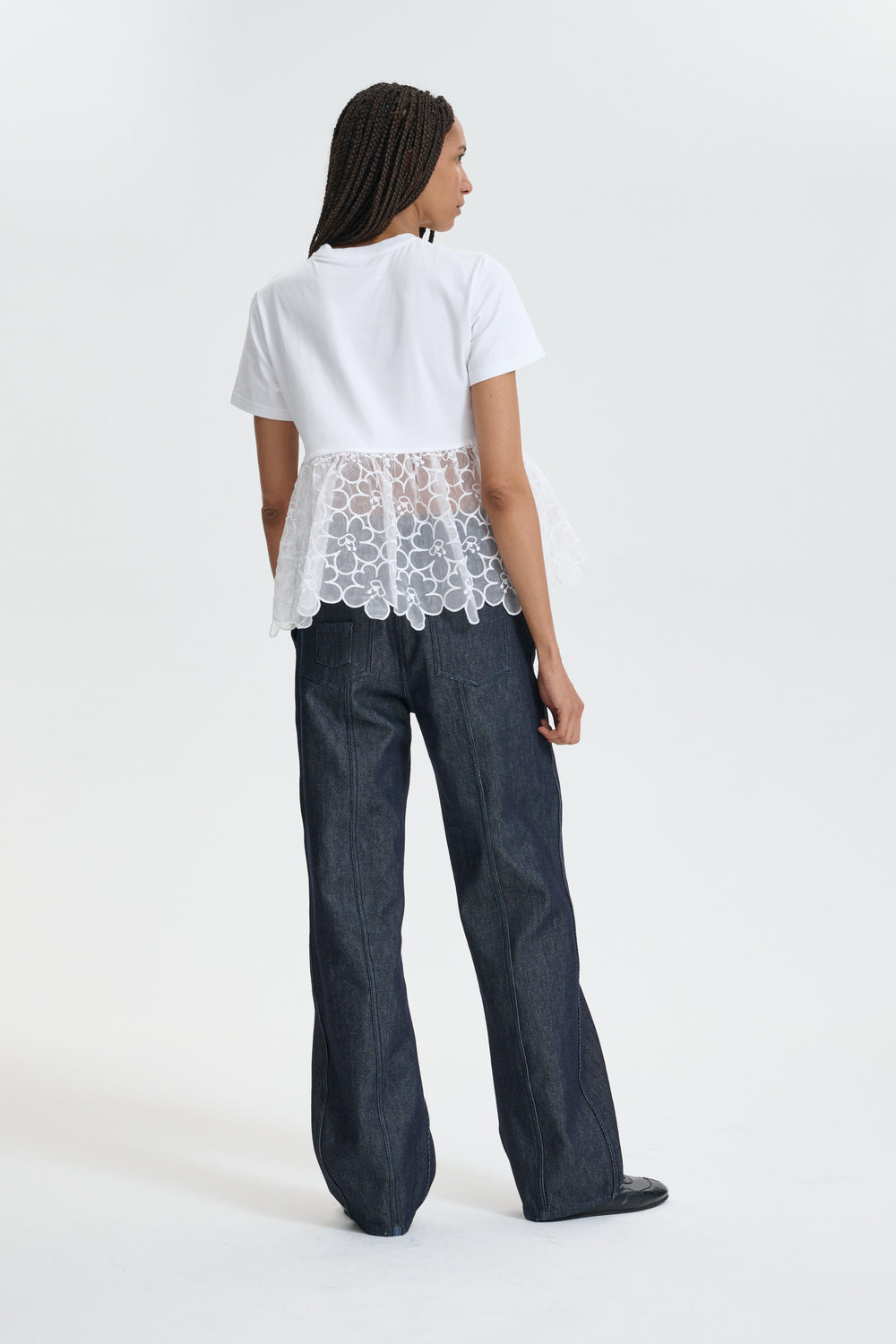 CBCONNIE | T-SHIRT JERSEY WHITE