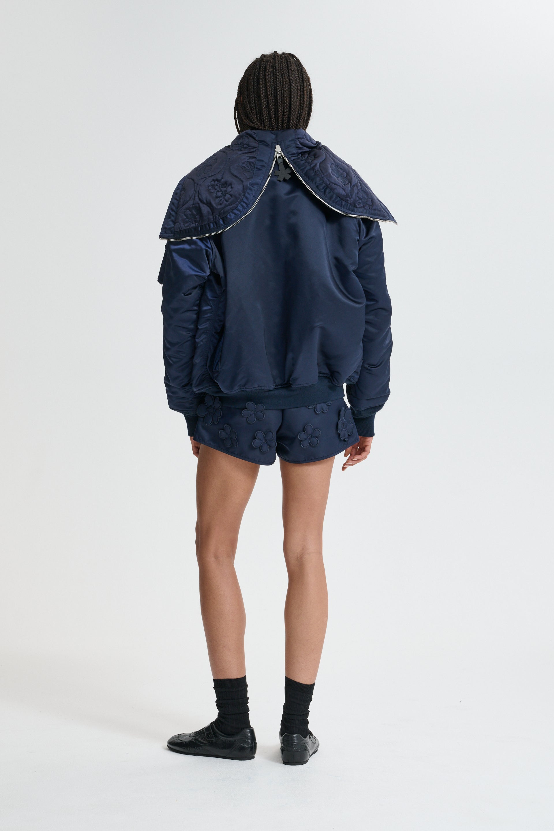 ALPHA X CB N-2B | PATCH CR NYLON NAVY