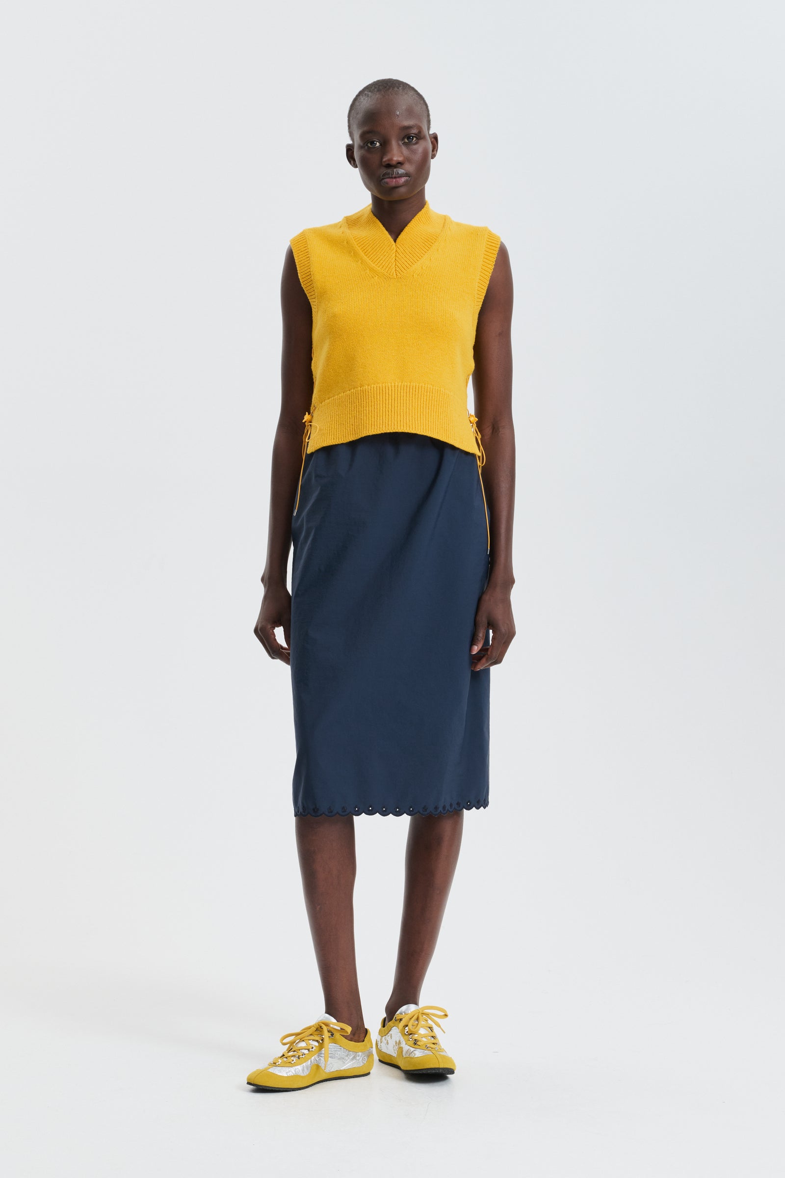 CBFLEETWOOD | VEST WINTER LAMBSWOOL WINTER YELLOW