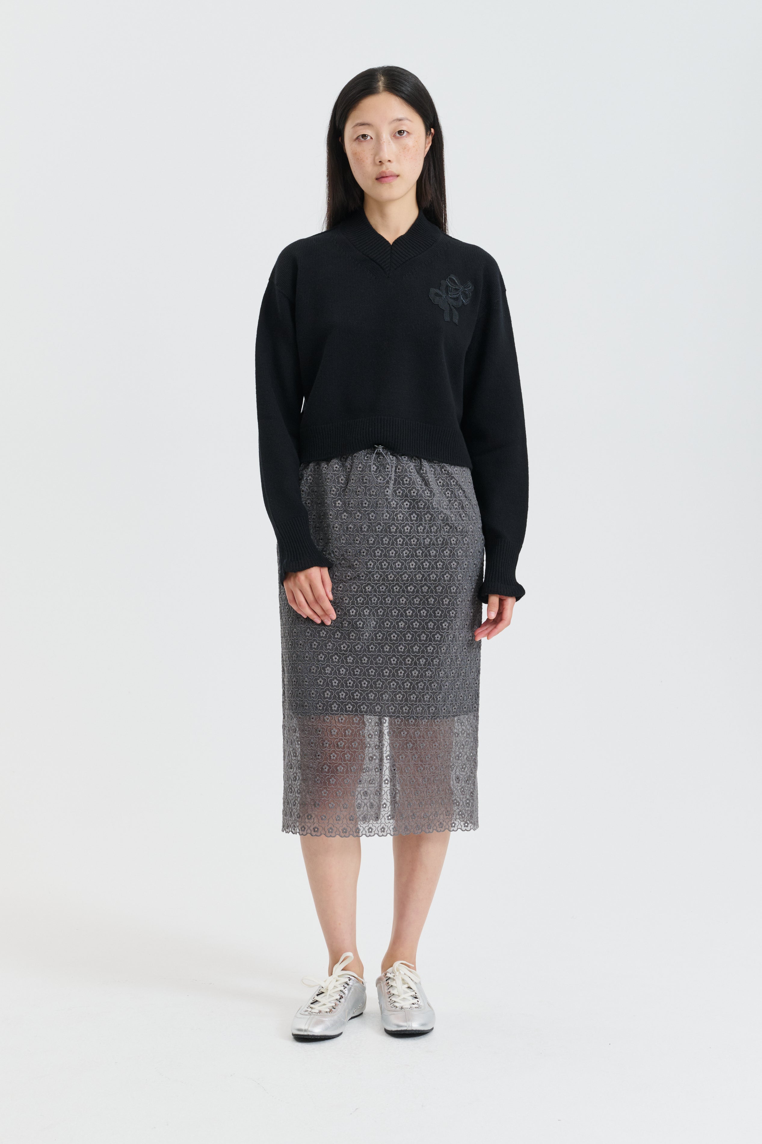CBDRUSILLA | JUMPER MERINO WOOL BLACK