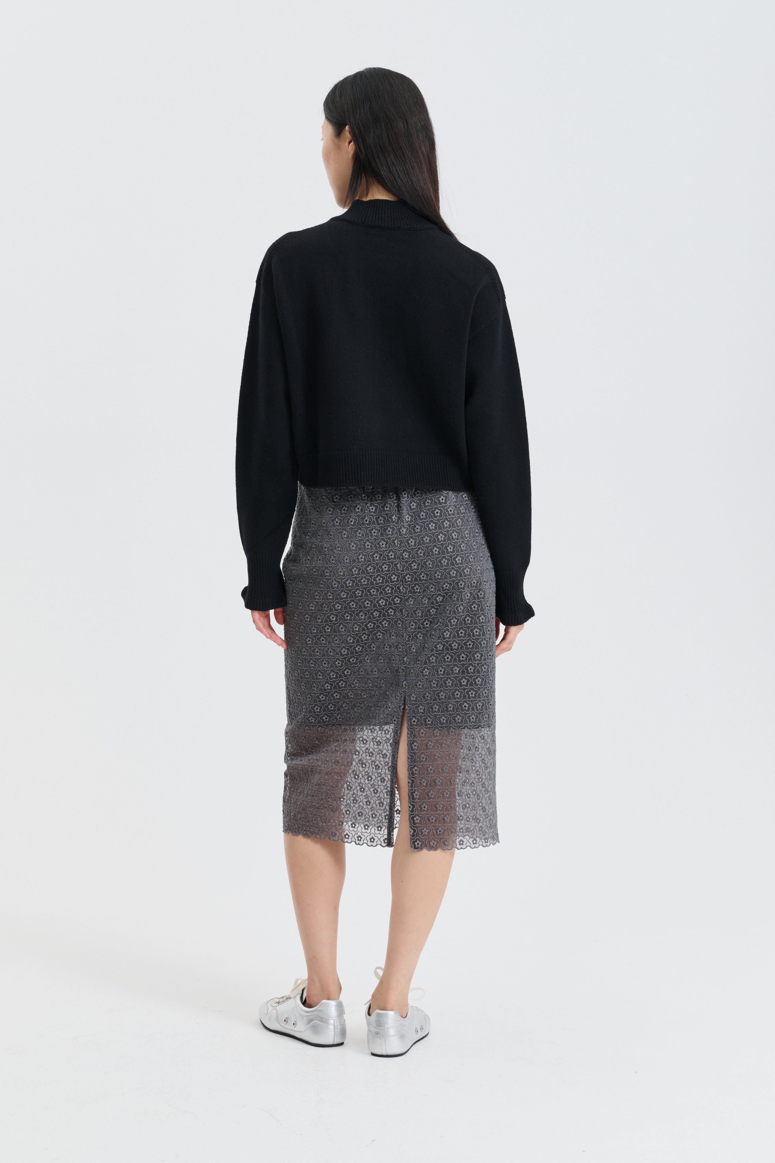 CBDRUSILLA | JUMPER MERINO WOOL BLACK