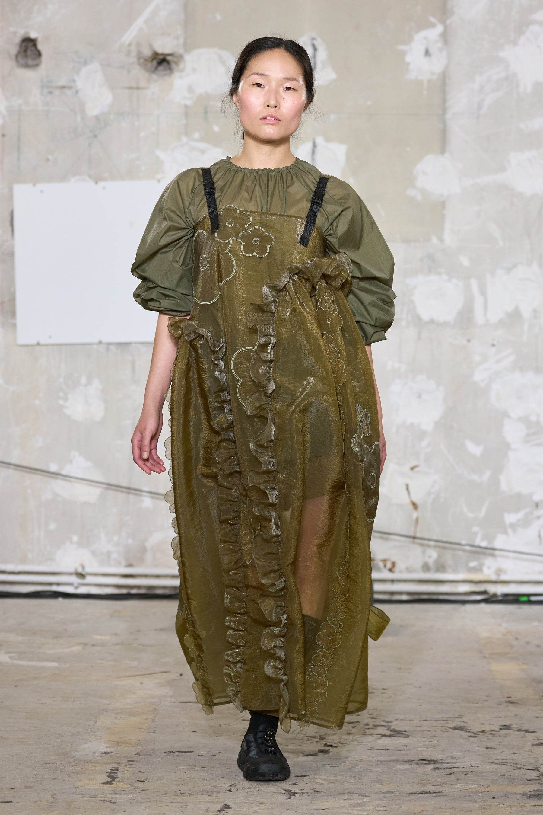 【CECILIE BAHNSEN】OSWALD ドレス OSWALD | DRESS MAGNOLIA EMBROIDERY WHITE