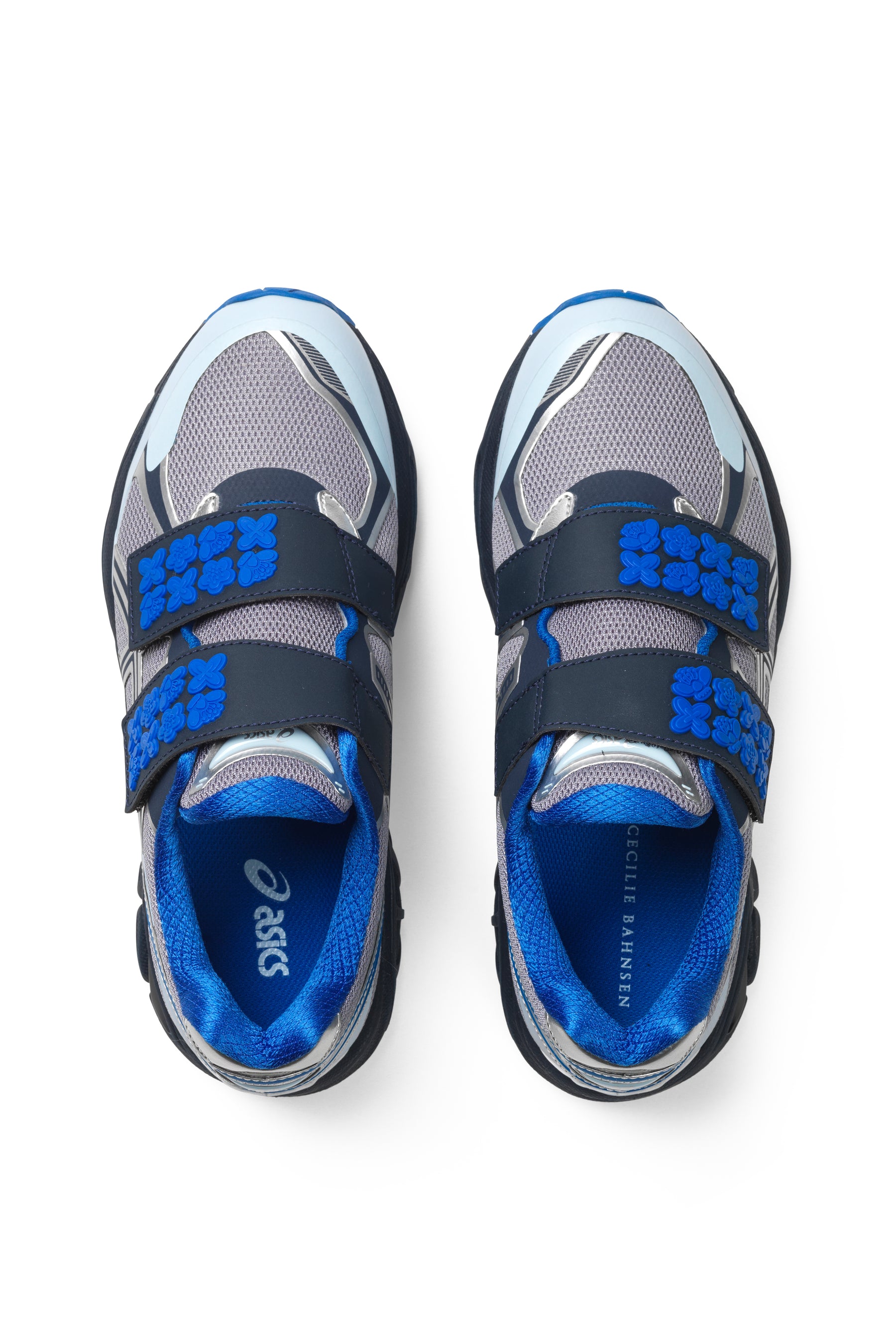 Asics blue clearance trainers