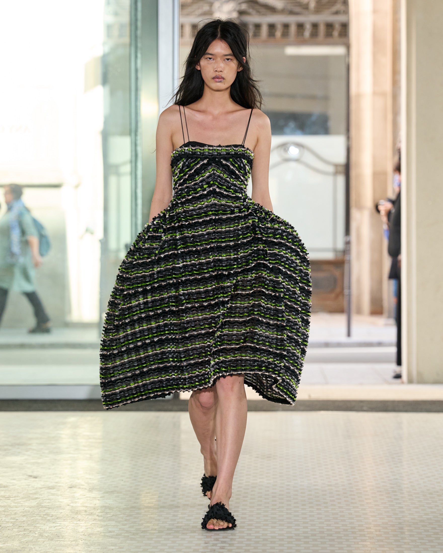 CBGIGI | DRESS STRIPED FIL-COUPÉ BLACK MULTI