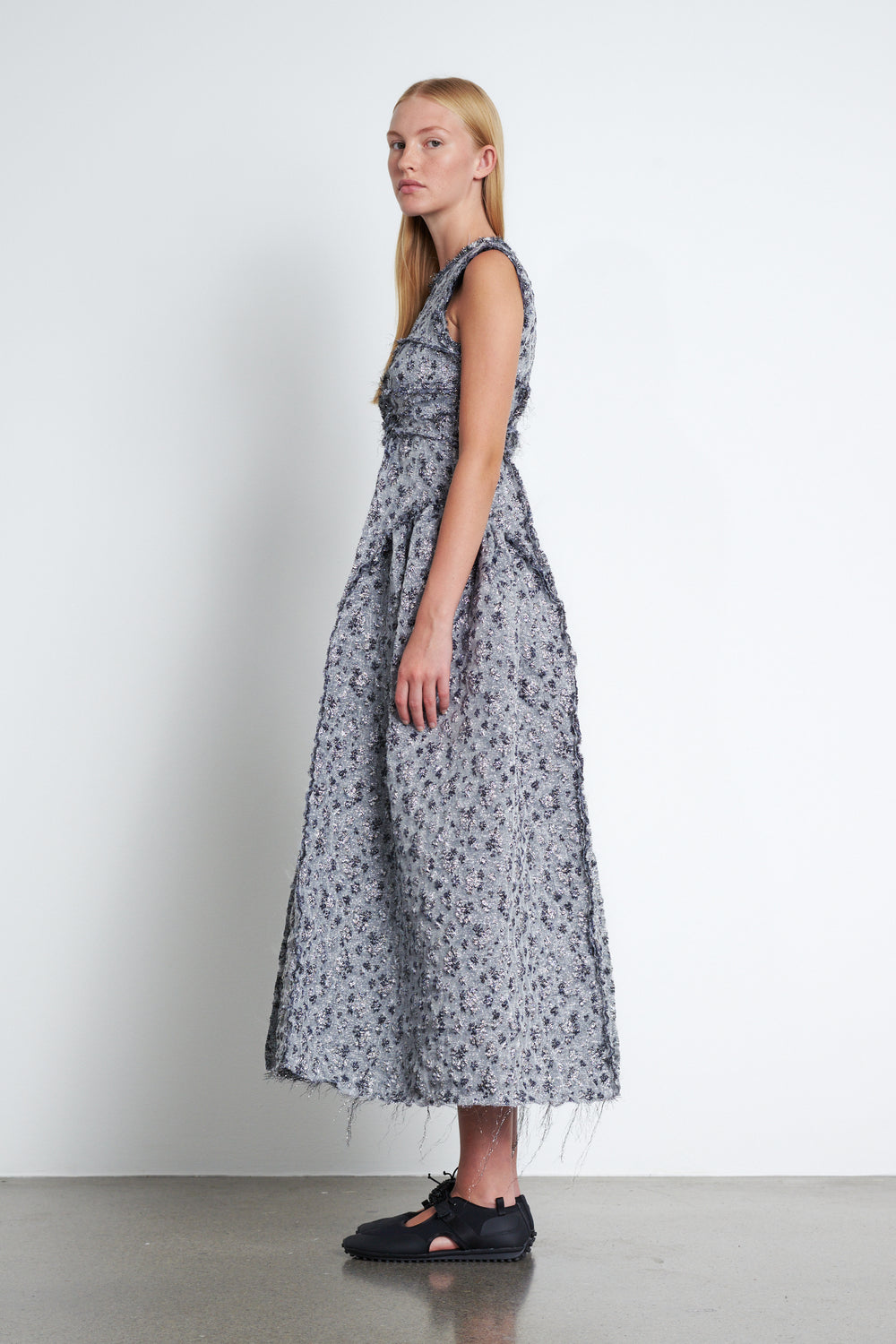 LIA | GOWN LILY MATELASS… SILVER
