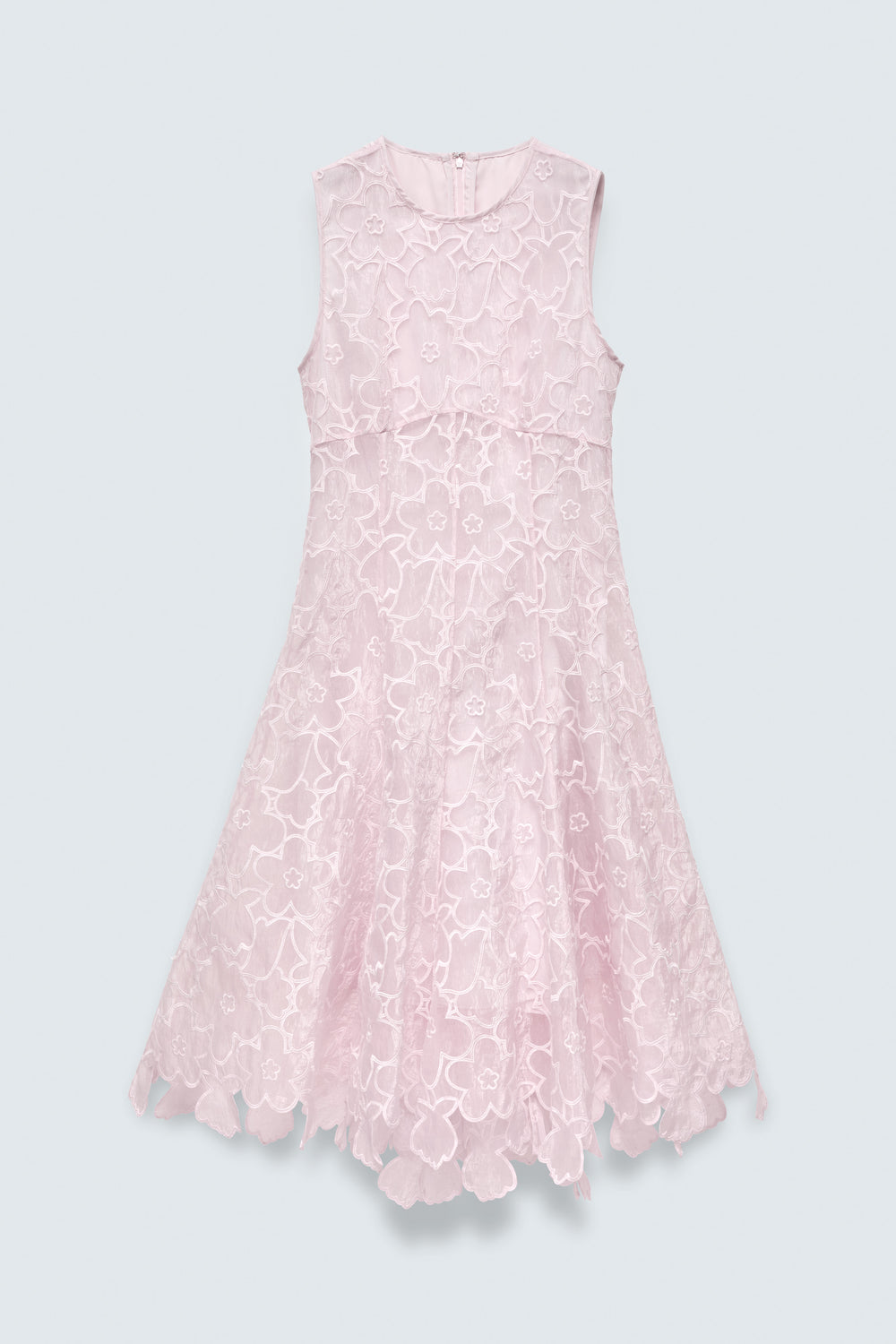 CBFORESS | DRESS CORANITA EMBROIDERY BLUSH PINK