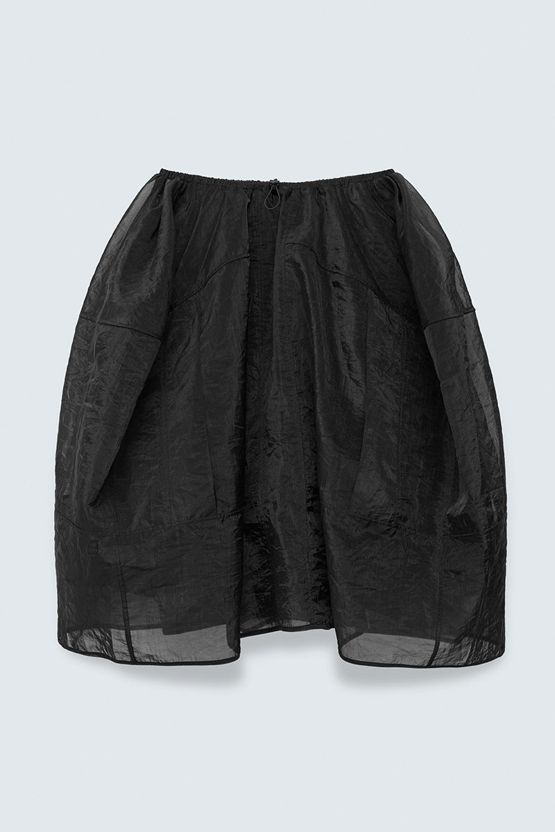 CBFOSIA | SKIRT LIQUID MYRTIA BLACK