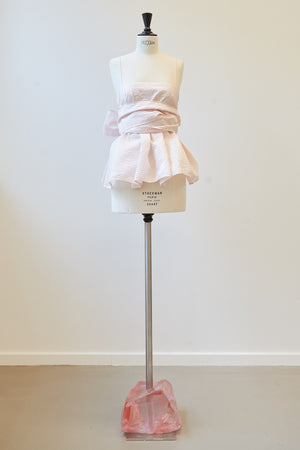 FINNLEY | DRESS RECYCLED FAILLE BLACK