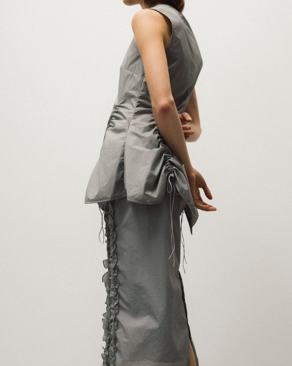 UNIKA | TOP SHEER RIPSTOP GREY NONA