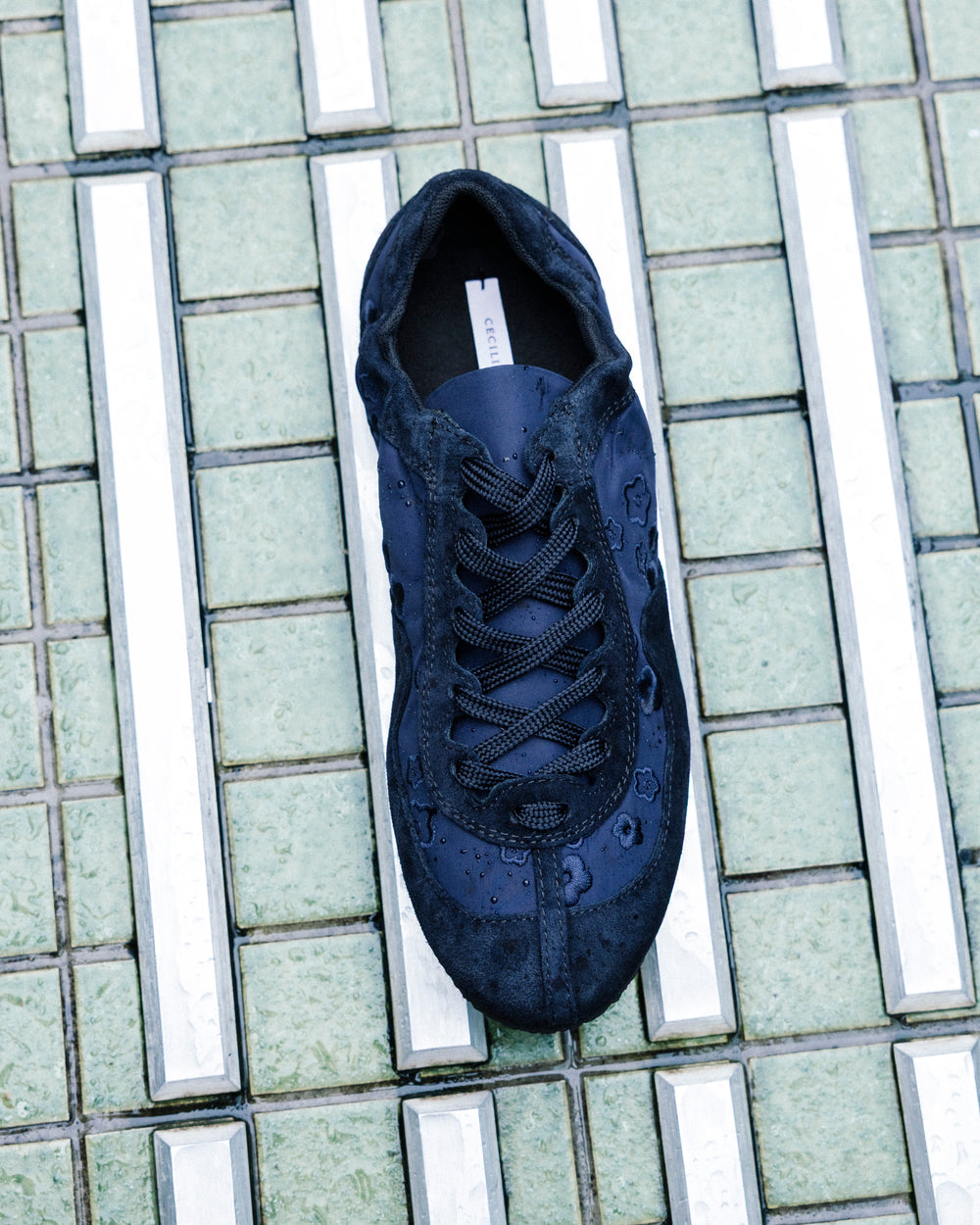 CBBLAISE | SOFT SNEAKERS SUEDE/NYLON NAVY