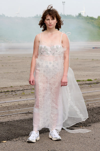 値下げ　タグ付き　cecilie bahnsen キャミソールドレス　シアー 値下げ タグ付き cecilie bahnsen キャミソールドレス シアー CECILIE