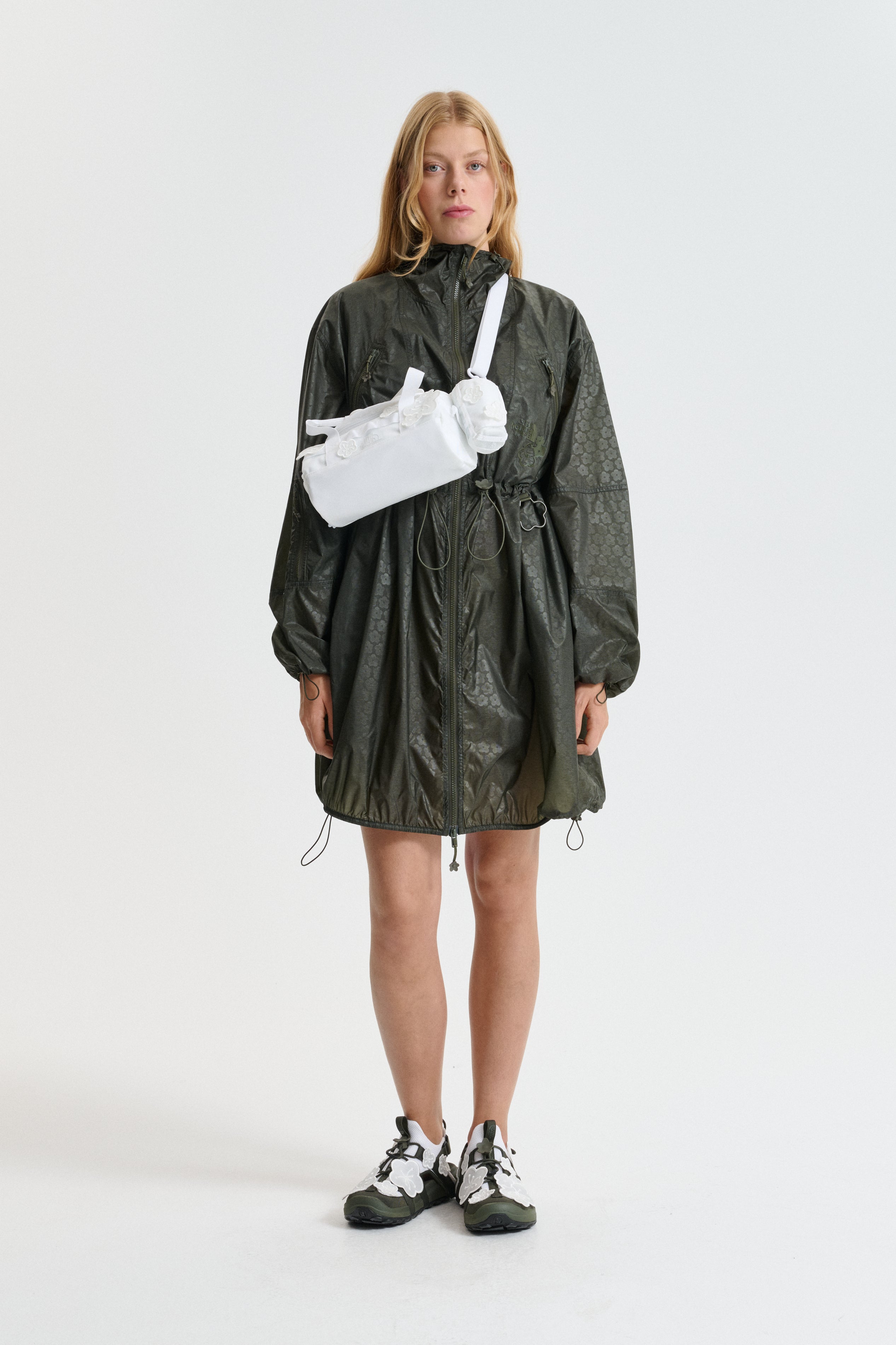 THE NORTH FACE X CECILIE BAHNSEN MARIA CLUTCH | BAG NYLON | WHITE