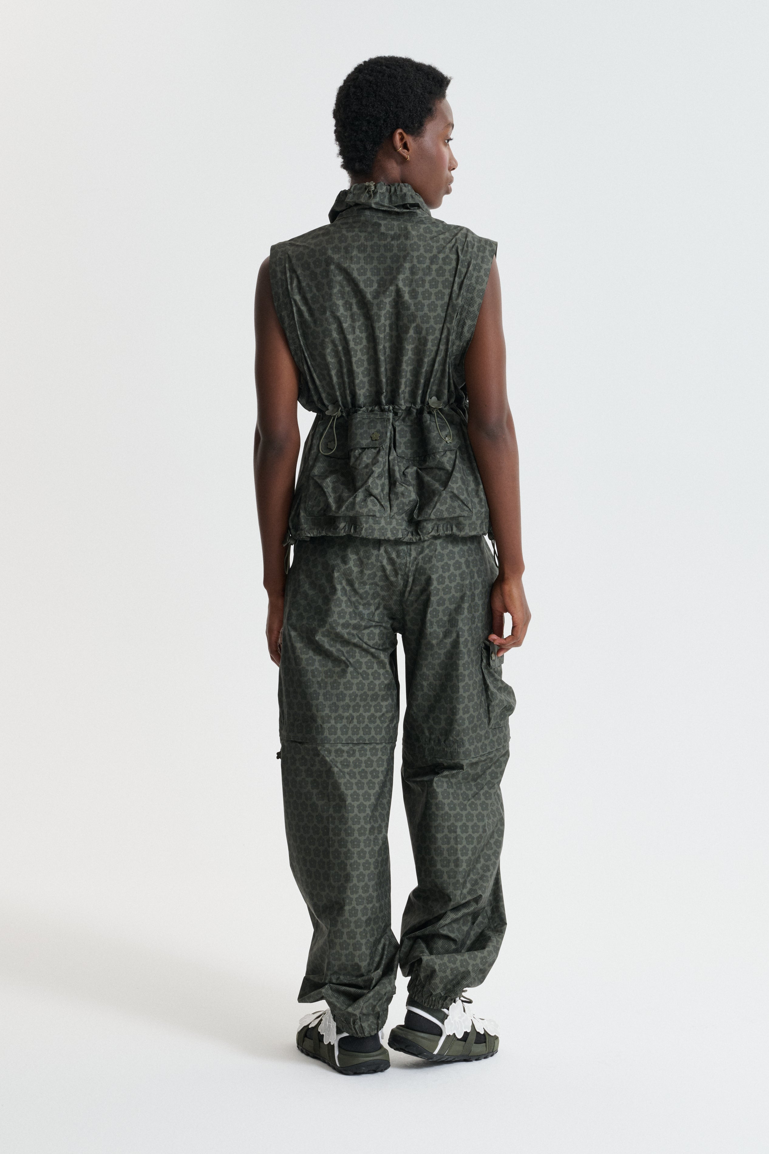 THE NORTH FACE X CECILIE BAHNSEN CARLA SPECTRA | PANTS NYLON | FOREST NIGHT GREEN