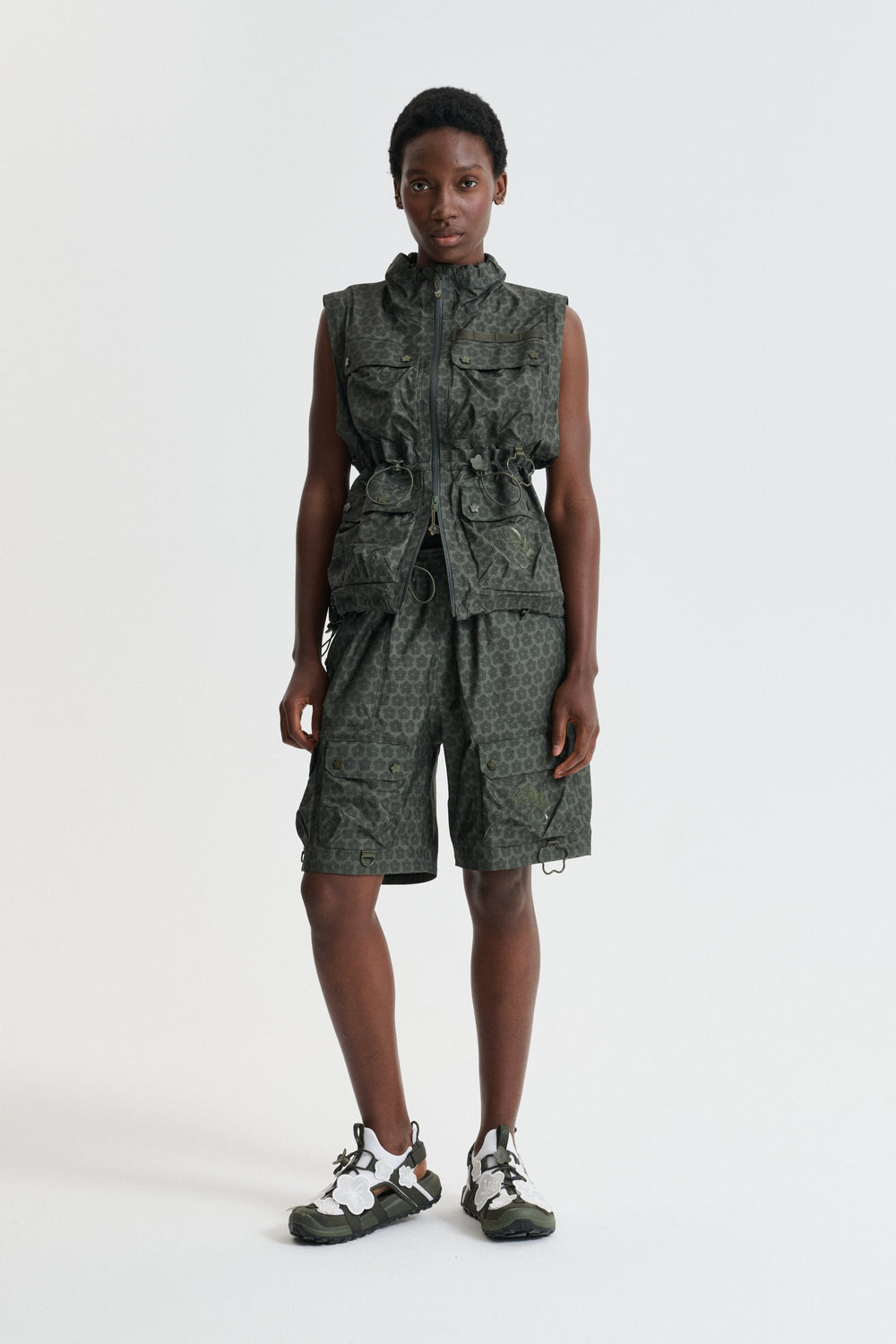 THE NORTH FACE X CECILIE BAHNSEN CARLA SPECTRA | PANTS NYLON | FOREST NIGHT GREEN