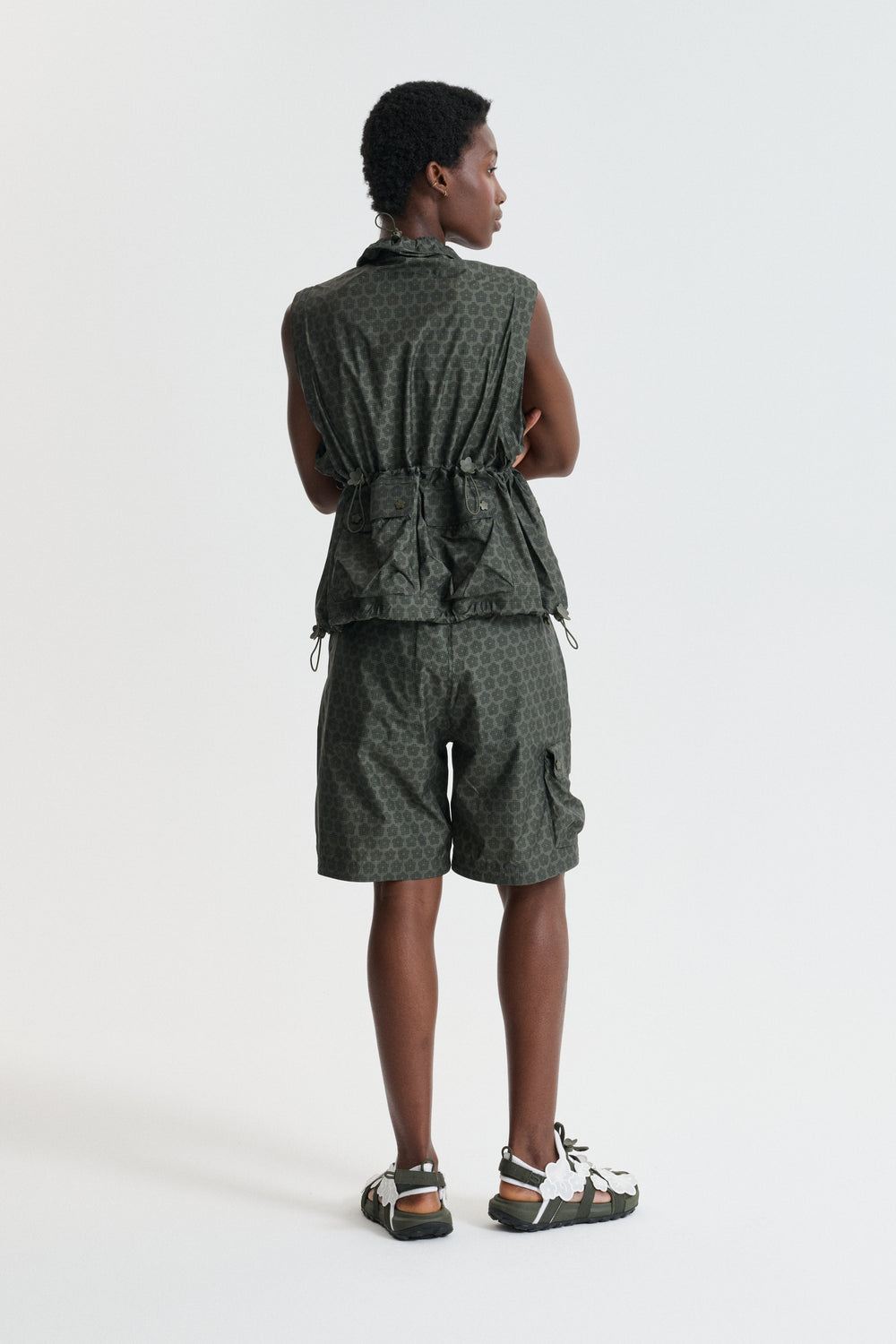 THE NORTH FACE X CECILIE BAHNSEN CARLA SPECTRA | PANTS NYLON | FOREST NIGHT GREEN