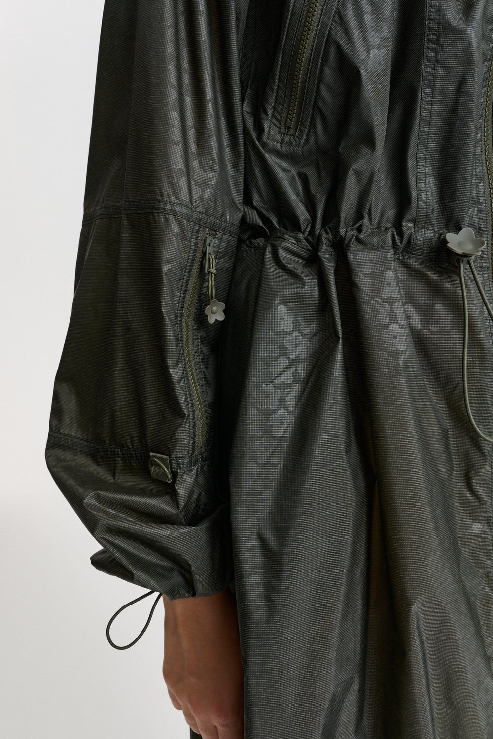 THE NORTH FACE X CECILIE BAHNSEN EMMA LONG MOUNTAIN | JACKET NYLON | FOREST NIGHT GREEN