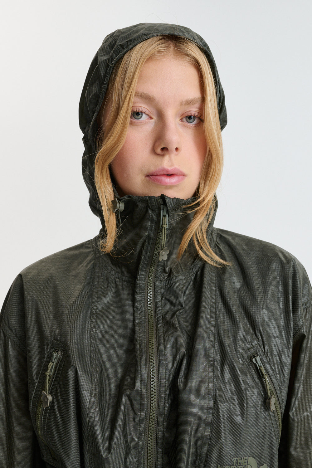 THE NORTH FACE X CECILIE BAHNSEN EMMA LONG MOUNTAIN | JACKET NYLON | FOREST NIGHT GREEN