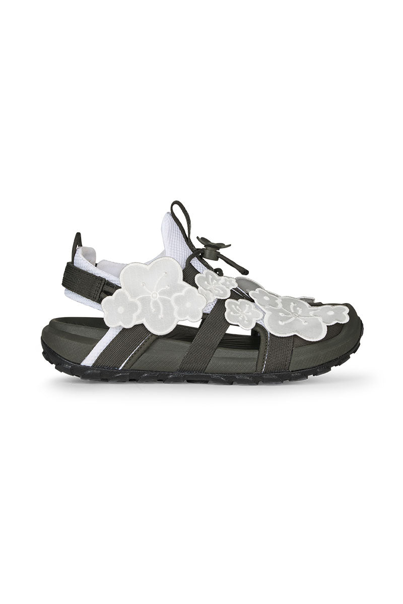 THE NORTH FACE X CECILIE BAHNSEN BEKAH | SHANDAL RUBBER WHITE/GREEN