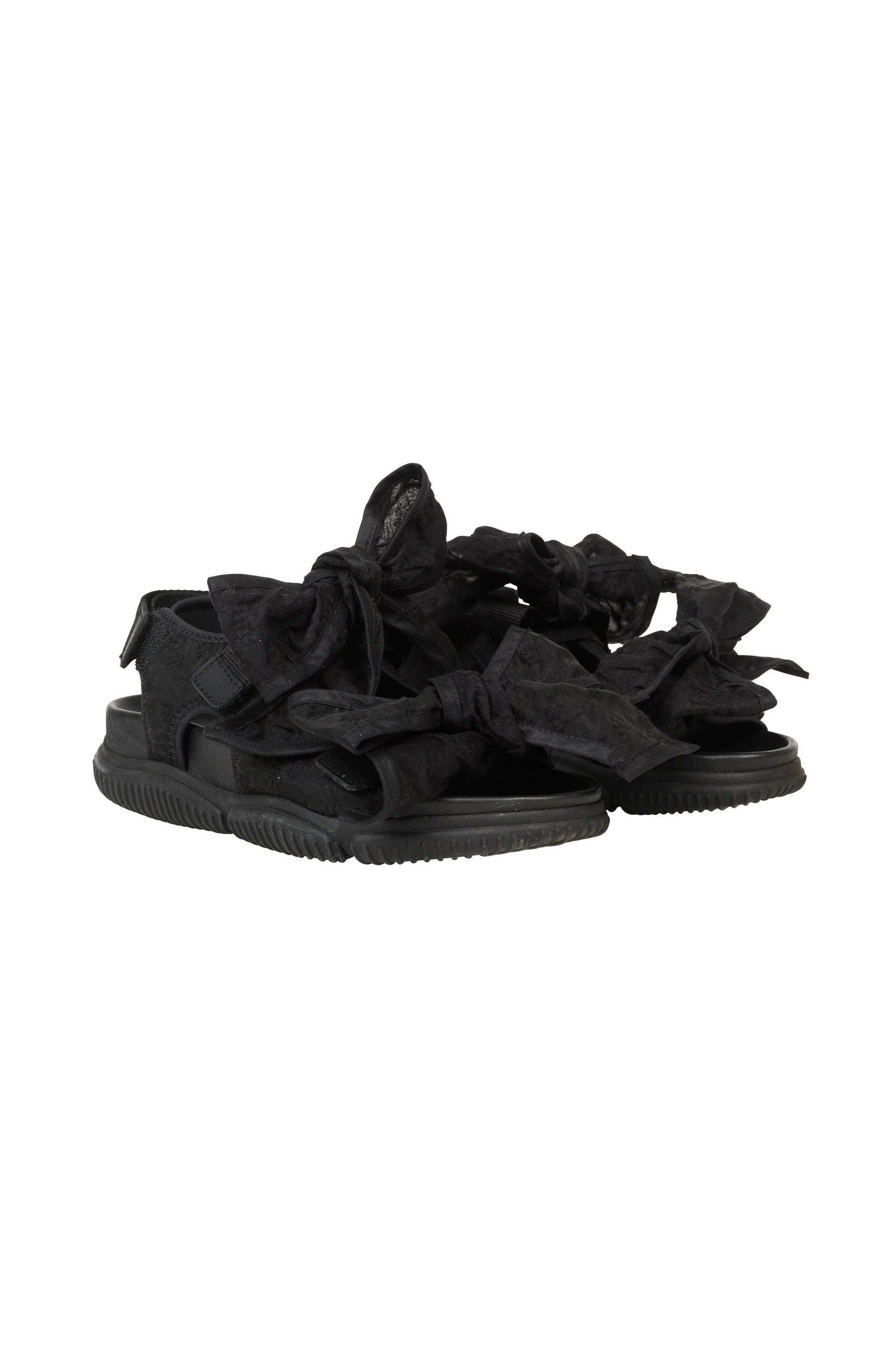 Cecilie Bahnsen Valeria bow-detail sandals - Black