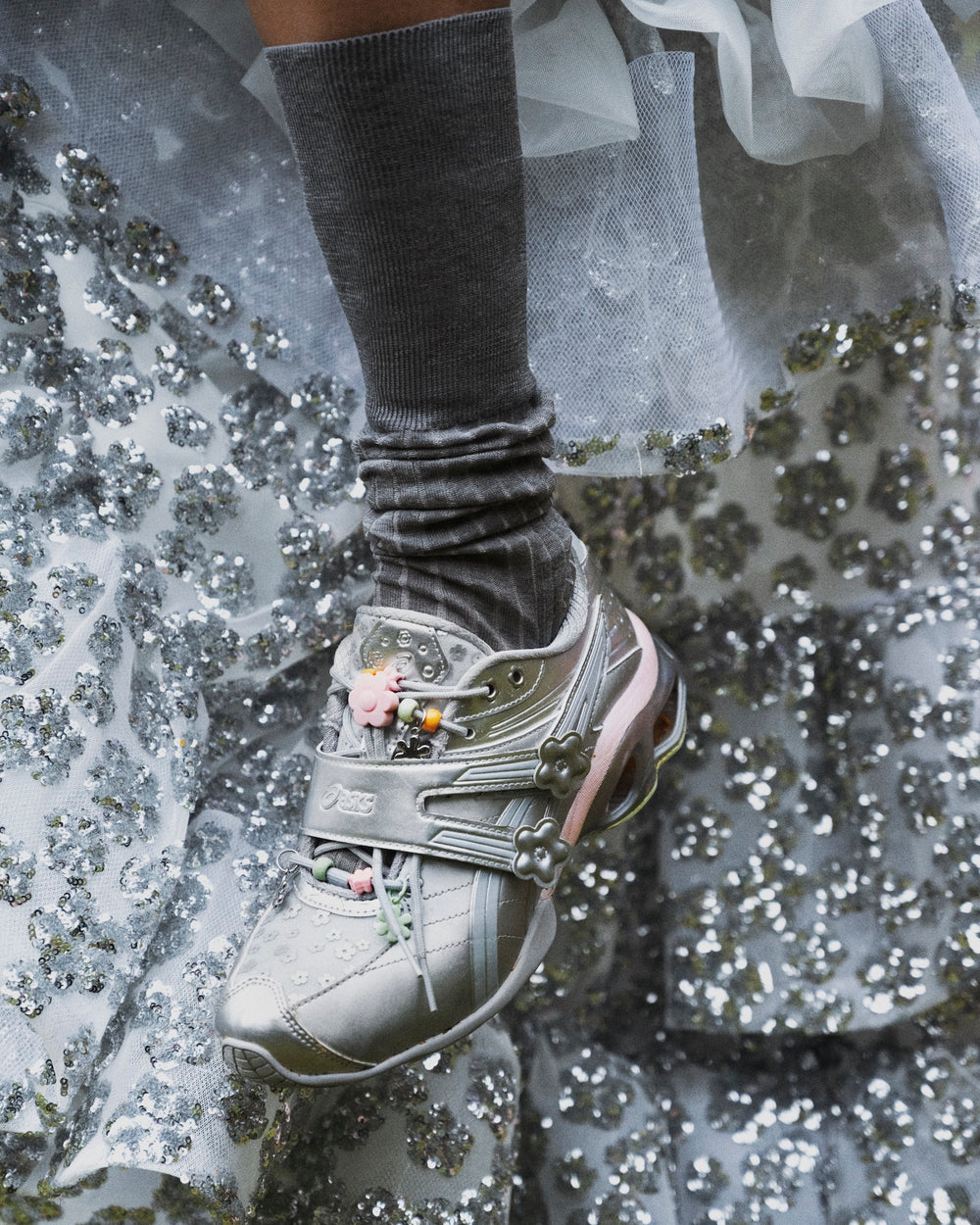 ASICS GEL-KINETIC FR | SILVER