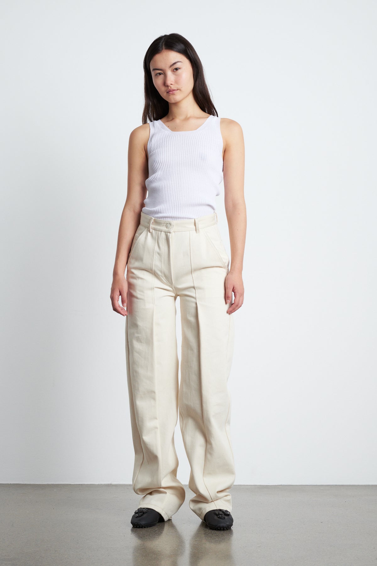 Sixta Trousers Ecru