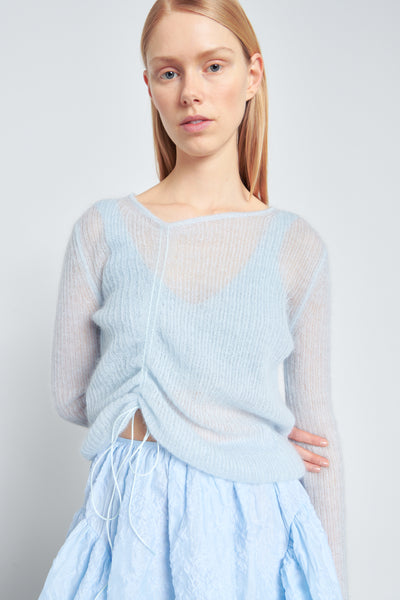 USSI | PULLOVER VENUS MOHAIR SKY BLUE