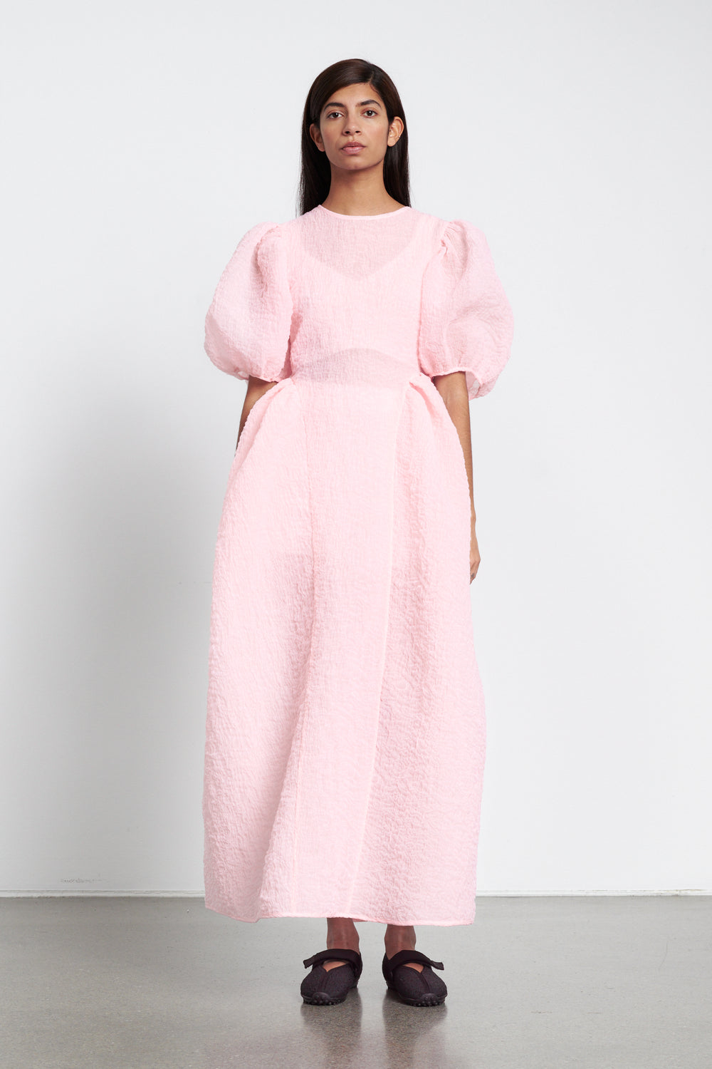 ULANI | DRESS WINTERMERE MATELASS… ROSEWATER